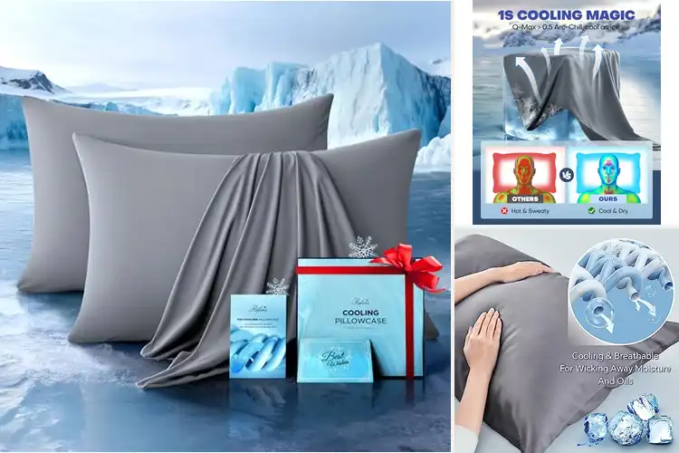 Detailed view of Best Cooling Pillowcases For Nighttime Comfort