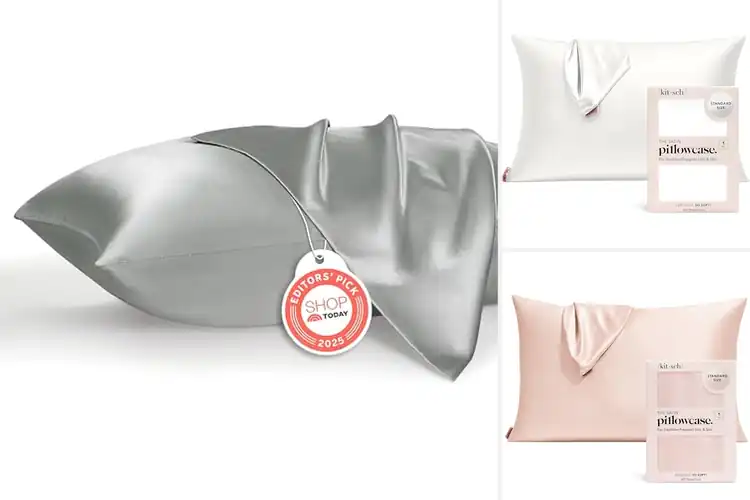 Detailed view of Best Cruelty Free Satin Pillowcase