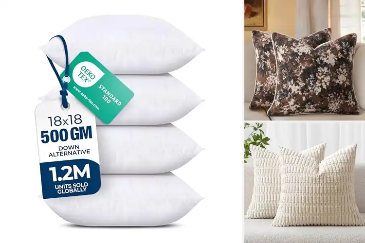 Detailed view of Best Farmhouse Throw Pillows: Cozy Charm for Your Home