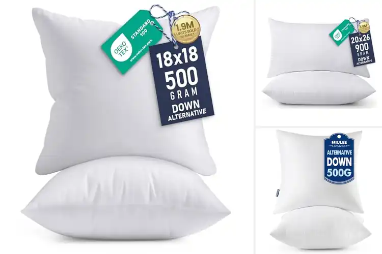 Detailed view of Best Fluffy Pillow Inserts For Shape Retention