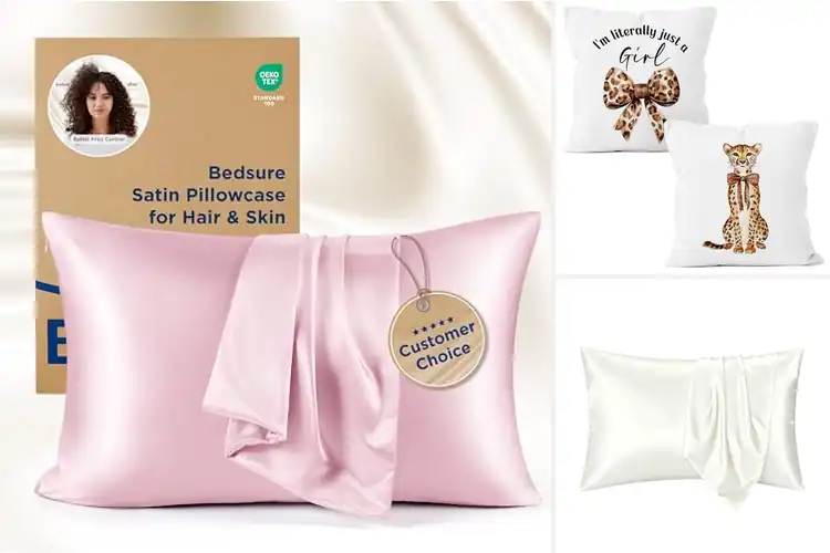 Detailed view of Best Gift For Teen Girls Pillowcase Set