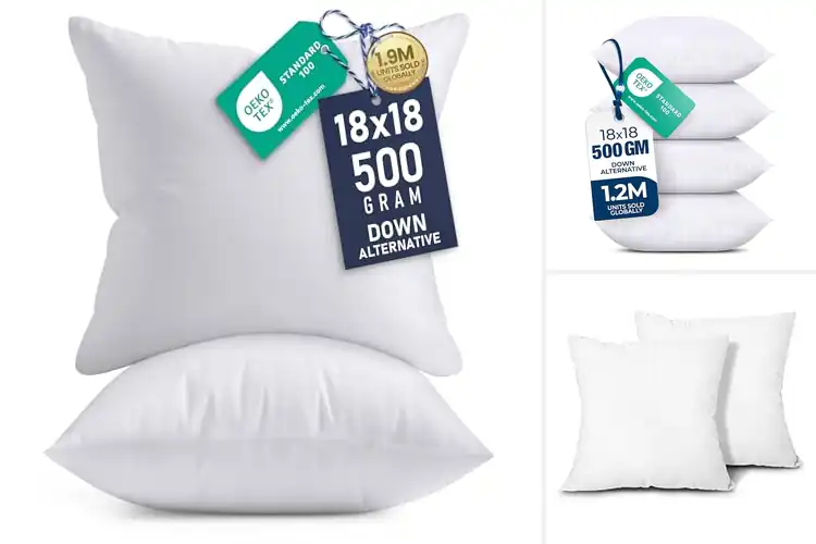 Detailed view of Best Pillow Inserts For 18X18 Cushions