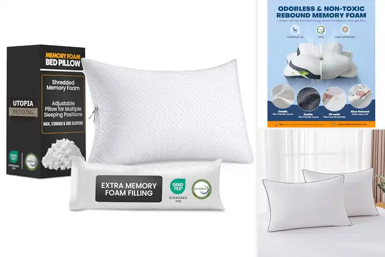 Detailed view of Best Plush Side Sleeper Pillows