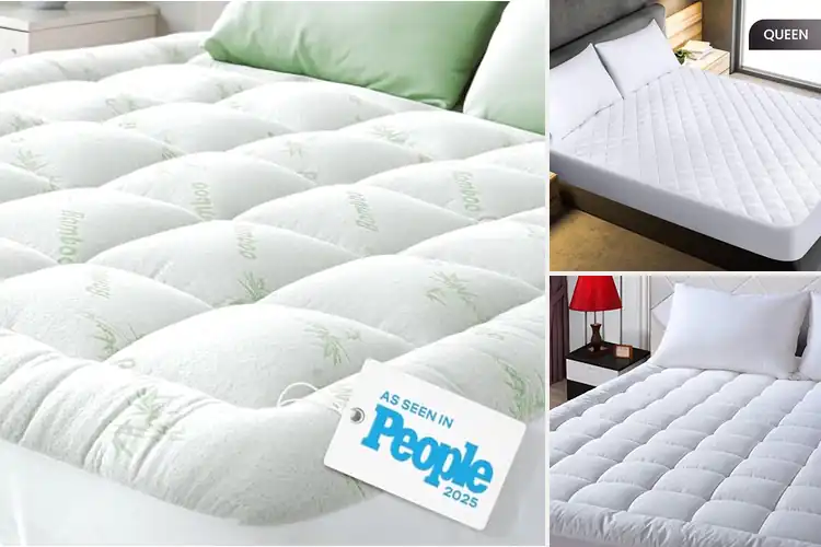 Detailed view of Best Soft Queen Mattress Pad