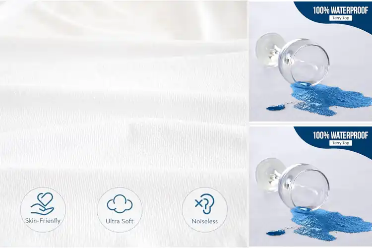 Detailed view of Best Terry Mattress Cover Protections