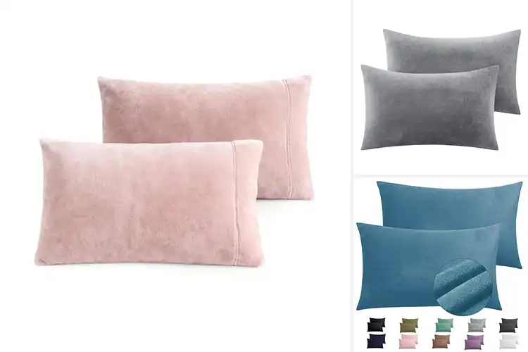 Detailed view of Best Velvet-Like Pillowcase Material