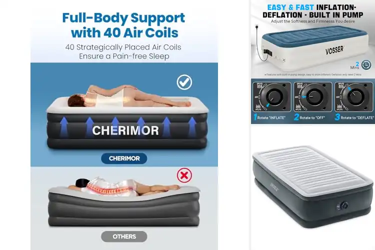 Detailed view of Best Built In Pump Inflation: Top Picks for Ultimate Comfort