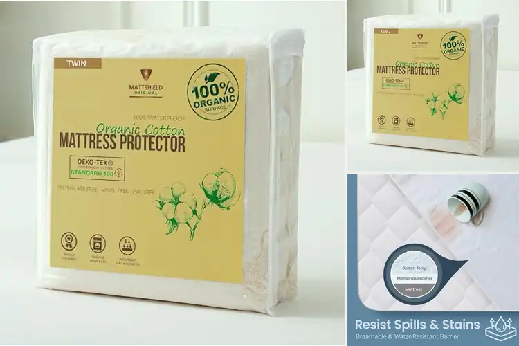 Detailed view of Best Cotton Surface Mattress Cover