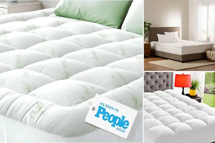 Detailed view of Best Hypoallergenic Soft Mattress Topper