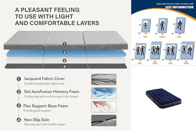 Detailed view of Best Portable Travel Mattress
