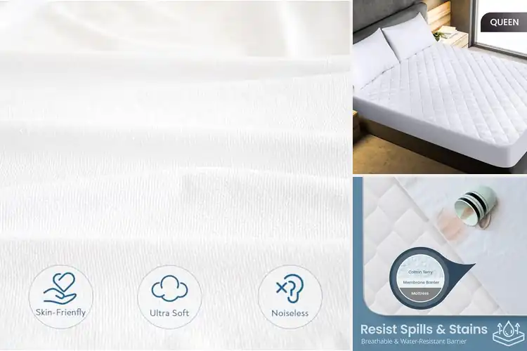 Detailed view of Best Queen Fit Mattress Protectors
