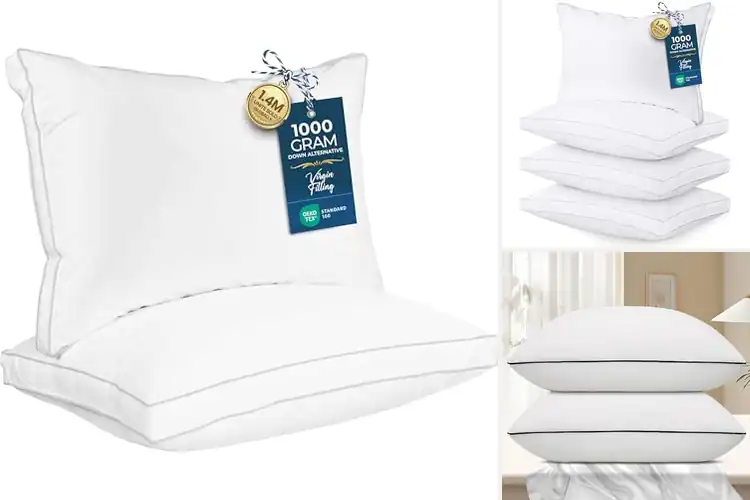 Detailed view of Best Soft Pillow Sets