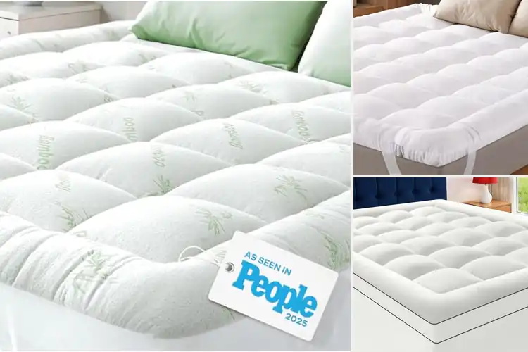 Detailed view of Best Ultra Soft Puffy Mattress Topper For Comfort