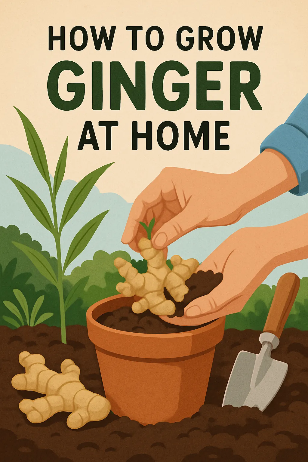 How to Grow Ginger at Home Photo