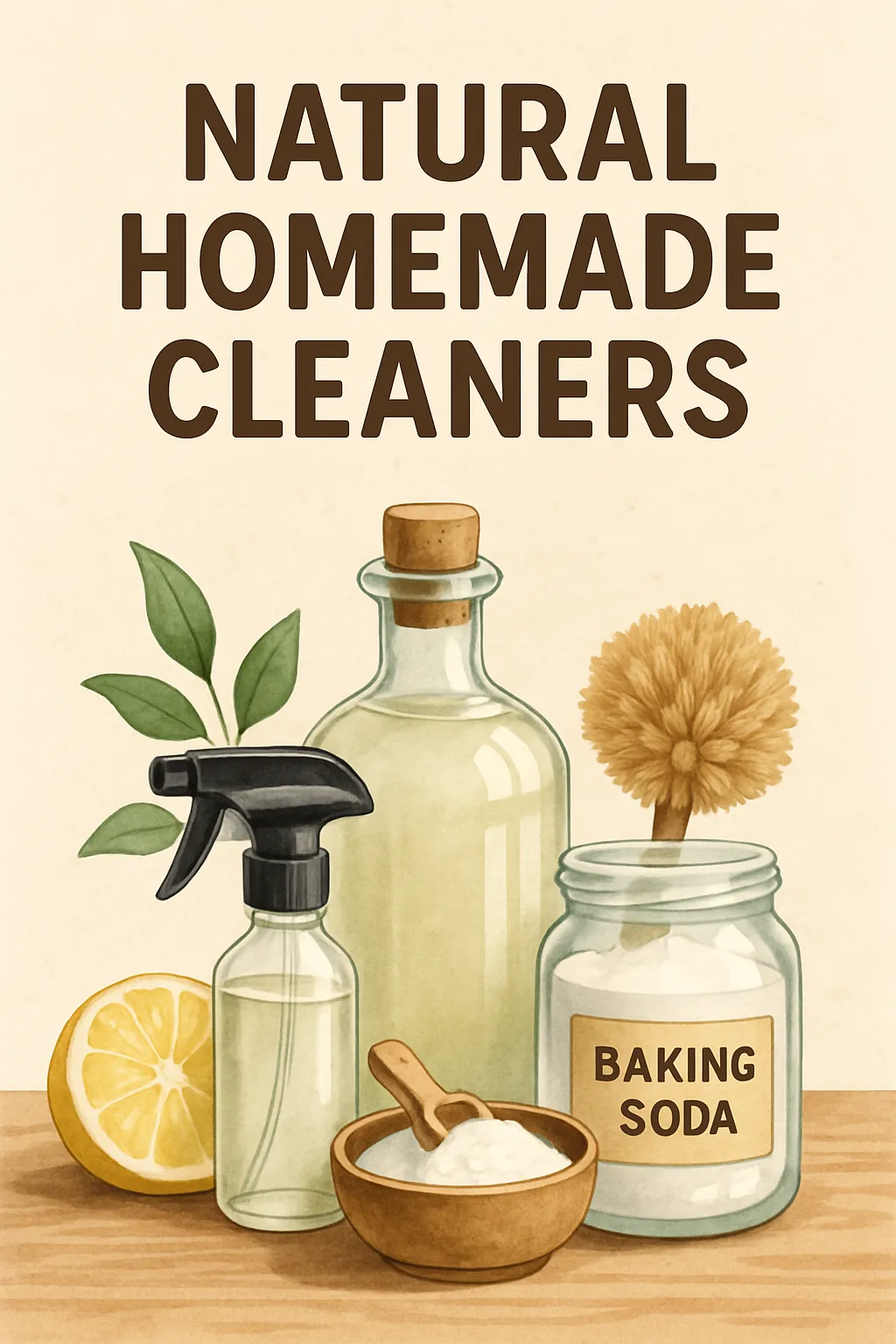 Natural Homemade Cleaners Photo